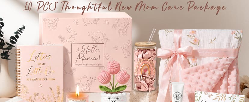 Postpartum After Birth Essentials Kit Pregnancy Gift Basket for Expecting Pregnant First Time Mom Gender Reveal Push Present New Mom Care Package Postpartum Essential Pregnancy Gifts for New Mom to Be B0GXZYZQVB
