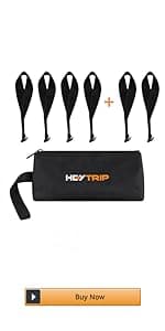 HEYTRIP Universal Soft Roof Rack Pads for Kayak/Surfboard/SUP/Canoe with 15FT Tie-Down Straps and Storage Bag
