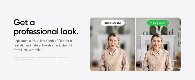 Insta360 Link 2 - PTZ 4K Webcam for PC/Mac, 1/2" Sensor, AI Tracking, HDR, AI Noise-Canceling Mic, Gesture Control for Streaming, Video Calls, Gaming, Works with Zoom, Teams, Twitch & More