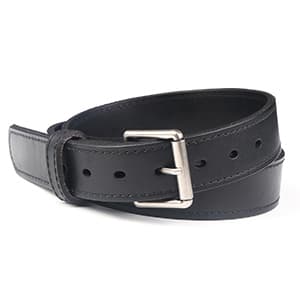 KOSIBATE Leather Gun Belt for Men - Heavy Duty EDC Belt, Concealed Carry CCW Belt- 1.5-Inch Width, 14 OZ Leather