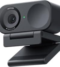 EMEET PIXY Dual-Camera AI-Powered PTZ Camera 4K, AI Tracking, PDAF&AI Autofocus 0.2s, 1/2.55'' Sony Sensor, 3 Mics, Presets, Gesture Control, 4K Webcam for Streaming and OBS/Twitch/Switch 2 Compatible