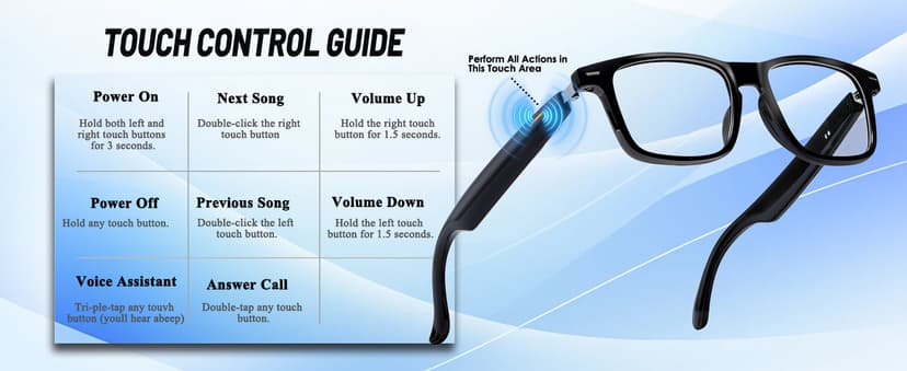 AI Smart Glasses for Men & Women – Powered by ChatGPT, 164+ Languages Translation and Photochromic Lens, Meeting Assistant, Bluetooth Glasses w/ Music & Hands-Free Calling, UV & Blue Light Protection