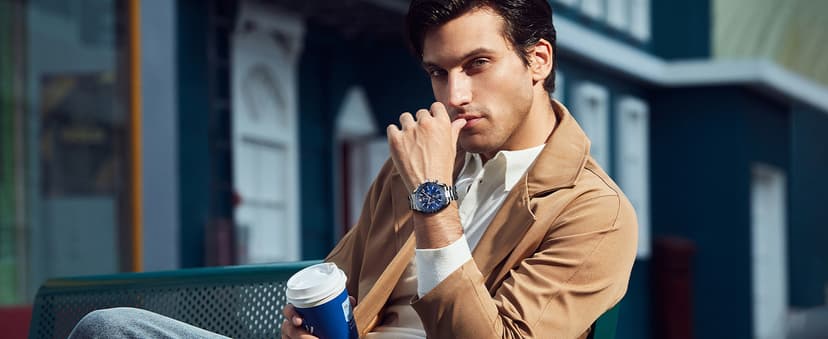 BENYAR BY BENYAR Watch for Men Analog Quartz Chronograph Waterproof Luminous Designer Mens Wrist Watches Business Work Sport Casual Dress Watch with Silicone Strap Elegant Gifts for Men