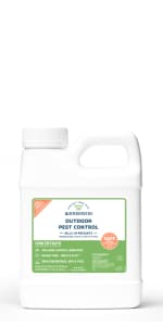 Wondercide - Outdoor Pest Control Spray with Natural Essential Oils - Mosquito, Ant, Flea, Tick, Insect Repellent, Treatment, Killer - Safe Around Pets Kids 32 oz