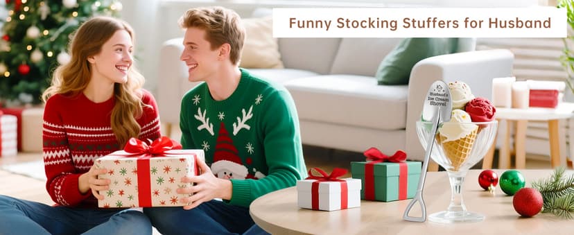 Fathers Day Husband Gifts from Wife - Funny Father's Day for Him Dad Daddy Grandpa Boyfriend Anniversary Birthday Gifts for Men, To My Husband Lover I Love You Gift Husband's Ice Cream Shovel