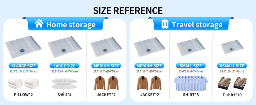 16 PCS Vacuum Seal Bags for Clothing with Electric Air Pump, Compression Space Saver, Vacuum Storage Bags for Luggage, Travel, Blankets, Pillows, Bedding and Moving, Hand Pump Included