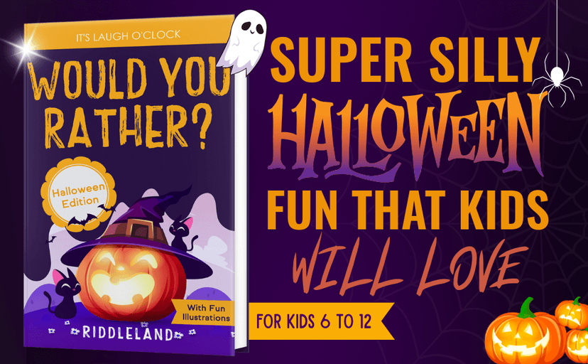 It's Laugh O'Clock - Would You Rather? Halloween Edition: A Hilarious and Interactive Question Game Book for Boys and Girls Ages 6, 7, 8 , 9, 10, 11 ... Gift for Kids (Halloween Books for Kids)