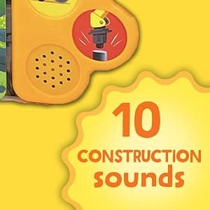Dig It! Dump It! Build It! 10-Button Sound Book for Little Construction Lovers, Ages 2-7 1646385977