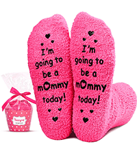 HAPPYPOP Pregnant Mom Gifts - Maternity Socks for Expectant Mothers, Thoughtful Choices for IVF Journeys B0CPXZW417