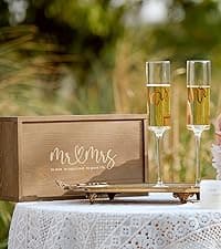 Wine Lovers Gifts for Women, Birthday Gifts for Mom Sister Friend Coworker Girlfriend Inspirational Gift Set, Wine Gift Box Set with Tumblers, Ice Cubes