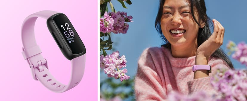 Fitbit Inspire 3 Health &-Fitness-Tracker with Stress Management, Workout Intensity, Sleep Tracking, 24/7 Heart Rate and more, Midnight Zen/Black One Size (S & L Bands Included)