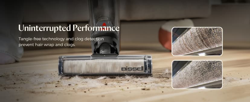 Bissell® CrossWave® OmniForce™ Cordless Multi-Surface Hard Floor Cleaner and Mop, Wet Dry Vacuum with Dedicated Dry Vacuum Mode, 3882