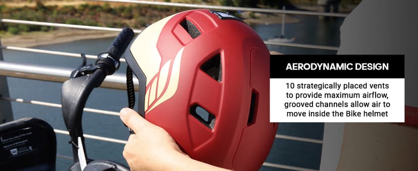XNITO Bike Helmet with LED Lights - Urban Bicycle Helmet for Adults, Men & Women - CPSC & NTA-8776 Dual Certified - Class 3 E-Bikes, Scooters, Onewheel, Commuter, Mountain