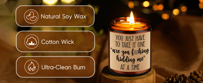 Christmas, Funny Birthday Gifts for Coworkers, Best Friend, Employee, Boss, Female, Male, Woman, Cool Sarcastic Work Ideas LEADO Candles, Boss Lady, Coworker Gifts for Women, Men - Bosses Day Gifts B08SPYC6RX