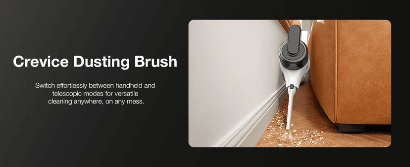 Maircle Cordless Stick Vacuum Cleaner for Home, Lightweight Rechargeable Vacuum with 55min Runtime, Powerful Suction, Green LED Headlight, 9-in-1 Pet Hair Carpet & Hardwood Floor Cleaner