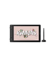HUION Kamvas 13 (Gen 3) Drawing Tablet with Screen,13.3" Full-Laminated Art Tablet with Anti-Sparkle Canvas Glass 2.0, 99% sRGB, PenTech 4.0, 16384 Pen Pressure, Dual Dial for PC, Mac, Android, Black