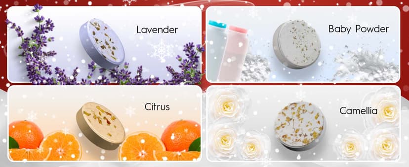 Shower Steamers Aromatherapy BLRIET 8 Pack Gifts for Women, Birthday Christmas White Elephant Gifts Stocking Stuffers for Adults Her Mom Him Home Spa Gym Natural Essential Oil Self Care Relaxation