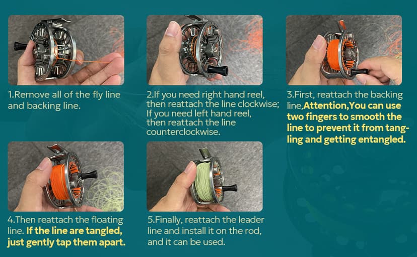 SF SF-003 Pro Fly Fishing Reel for Freshwater,CNC Precision Machining Process,Mid Arbor Design,Smooth Drag System,Lightweight Aluminum Body