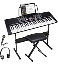 ZENY 39" Full Size Electric Guitar with Amp, Case and Accessories Pack Beginner Starter Package, Blue Ideal Christmas Thanksgiving Holiday Gift