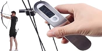 Archery Bow Scale Recurve/Compound Bow 110 lb/50 kg Tuning Scale LCD Display g/oz/kg/lb