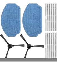 XIEBro Life Robot Vacuum and Mop Combo, Vaccum Robot 2 in 1 with WiFi/App/Voice, Schedule, Water Tank and Dustbin, Self-Charging, Slim, Ideal for Hard Floor, Pet Hair, Carpet