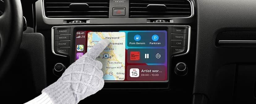 REACH STAR 2 Pairs Winter gloves for women Touch screen Elastic Thermal knit Lining Warm Gloves for Cold weather