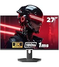 Raywego 34-Inch Curved Gaming Monitor UWQHD 3440 x 1440 Up to 165Hz Curved 1500R - PIP/PBP, 1ms(MPRT), HDR, 300nits, sRGB 99%, DCI-P3 95%,FreeSync,HDMIx2,DP1.4 x2 (DP Cable Included)