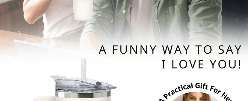 Gifts for Girlfriend - Girlfriend Gifts for Women - Anniversary, Valentines, Birthday Cup for Her - Romantic Love Glass for Couple - 40 Oz Stainless Steel Tumbler with Lid