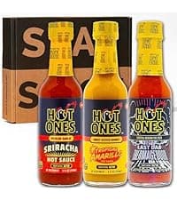 Hot Ones Hot Sauce Challenge - Season 30 - Hot Sauces Gift Sets - Variety Pack - Made with Natural Ingredients - Unique Small Batch Sampler Gift Set - 5 fl oz Bottles (10-Pack) B0GVVYMJKM