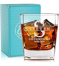 On The Rox Personalized Groomsmen Ammo Box For Men - Custom Groomsmen Ammo Can Gift Set - Authentic Grade 1 Military Ammo Box Gift For Dad - Personalized Wedding Favors - Custom Gift B0CWLPHL32