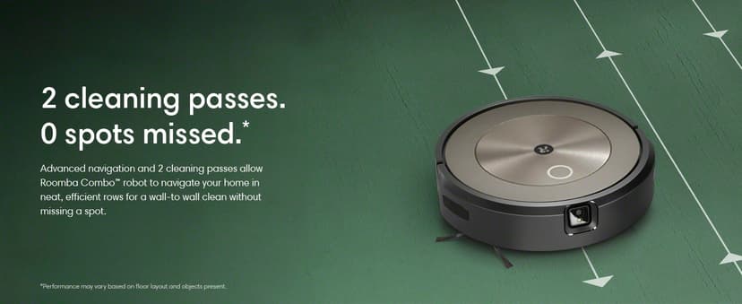 iRobot Roomba j9+ Self-Emptying Robot Vacuum – Powerful Suction, Identifies and Avoids Obstacles Like pet Waste, Self-Empties for 60 Days, Best for Homes with Pets, Smart Mapping, Works with Alexa