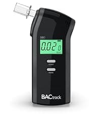 BACtrack Go Keychain Breathalyzer (Black) | Ultra-Portable Pocket Keyring Alcohol Tester for Personal Use