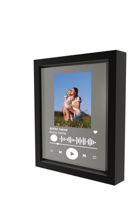 EGD Spotify Decorative Plaque Personalized Gifts, Custom Gifts for Him Her, Customized Picture Frame for Boyfriend Girlfriend Couple Wife Women on Anniversary Birthday, Made in USA