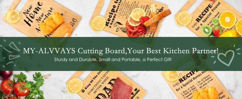 MY-ALVVAYS House Warming Gifts New Home, Perfect House Warming Gifts, New Home Gift Idea for Women Men Homeowner, New Apartment Essentials, New Home New Adventure New Memories 2026 Cutting Board B09C8LPH15