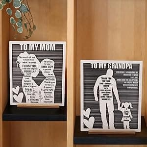 Birthday Gifts for Dad from Daughter, Easter Father’s Day Dad Gift from Daughter, Rustic Daddy and Daughter Hug Wood Sign, Papa Valentine’s, Christmas Gifts Ideas