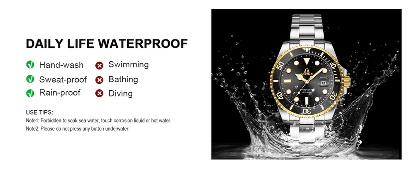 LN LENQIN Mens Watches Stainless Steel Waterproof Analog Quartz Watch for Men with Date Luminous Fashion Wristwatch