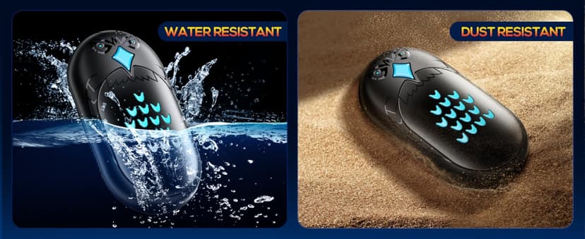 GUKAUT Hand Warmers Rechargeable, 2 Pack 6000mAh Electric Portable Heater, 20 Hrs Long Heating Hot Pockets Hand Warmer, Hunting Gear, Gifts for Women, Men, Raynauds, Camping, Golf, Outdoors