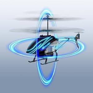 BUSSGO RC Helicopter, Remote Control Helicopter for Kids with 30Mins Flight(2 Batteries), 7+1 LED Light Modes, Altitude Hold, RC Toys for Boys Girls