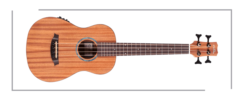 Cordoba Mini II Bass MH-E, Mahogany, Small Body, Acoustic-Electric Bass Guitar