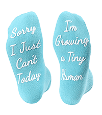 HAPPYPOP Expecting Mother's Day Gifts for New Mom - Mom To Be Gifts for Pregnant Women, Maternity Socks Pregnancy Stocking Stuffers, labor delivery