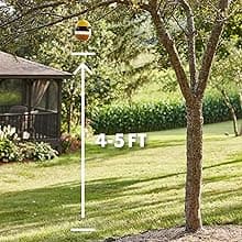 Spectracide Wasp, Hornet & Yellowjacket Trap, Hanging Wasp & Hornet Trap with a Quick-Drown Formula That Submerges & Kills Insects, 1 Count