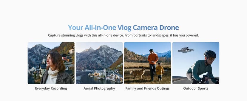 DJI Flip (RC-N3), Drone With 4K UHD Camera for Adults, Under 249 g, 3-Axis Gimbal Stabilization, 44000ft/13km Video Transmission, Palm Takeoff, Auto Return, 31-Min Flight Time, Intelligent Flight