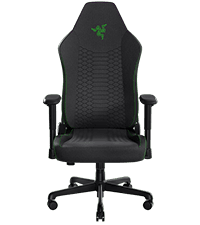 Razer Iskur V2 X Ergonomic Gaming Chair: Built-in Lumbar Support - Widened Seat Base - High Density Foam Cushions - Adjustable 152 Degree Recline - 2D Armrests - Plush Fabric Finish - Black