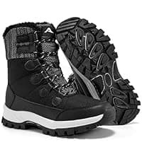 Decould sylf Snow Boots for Women Mid Calf 2026: Winter Warm Fur Lined Shoes Comfortable Waterproof with Zipper for Outdoor Walking