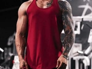 COOFANDY Men's 3 Pack Quick Dry Workout Tank Top Gym Muscle Tee Fitness Bodybuilding Sleeveless T Shirt