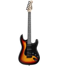 Tostar Electric Guitar: P90 Pickups, TOM Bridge & Smoked Matte Finish, 3-Way Switch, 39" Solid Body Electric Guitar for Intermediate Players, Guitarra Eléctrica Kit, Musical Birthday Gifts, Black