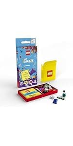 LEGO Recreate Activity Cards – Animals | Creative Building Game with 30+ Activity Cards & 25 LEGO Elements | Ages 6+