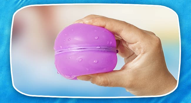 12Pcs Reusable Water Balloons, Pool Beach water Toys for Boys and Girls, Outdoor Summer Toys for Kids Ages 3-12