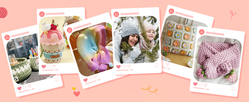 Aeelike Crochet Kit for Beginners Adults, Crochet Kits Include Yarn, 59pcs Crochet Starter Kit for Beginners Kids,Ergonomic Crochet Hooks 2.0-6.0 mm, Lace Steel Needles 0.6-1.9 mm