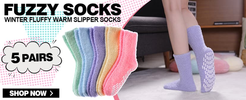 MQELONG Merino Wool Socks for Women Hiking Thermal Winter Thick Warm Cozy Boot Socks